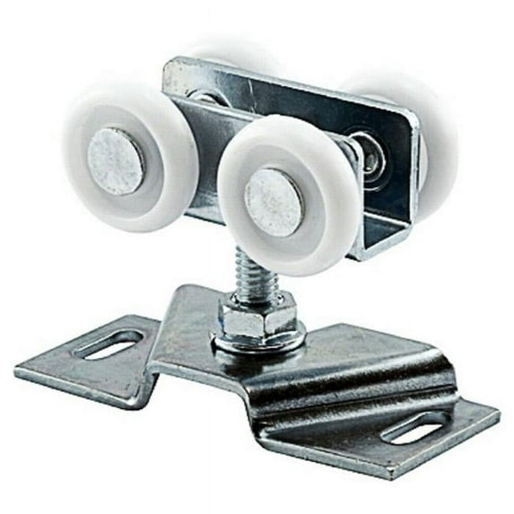 Slide-Co 164719 Pocket Door Roller and Bracket with Four 1" Nylon Wheels
