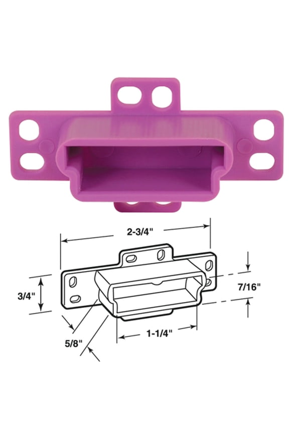 22844 Drawer Track Backplate