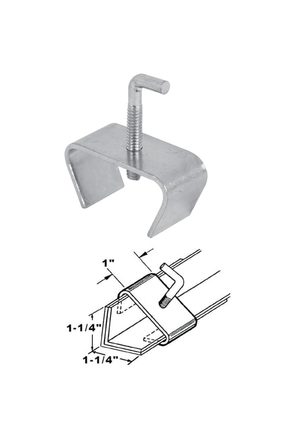 241948 Bed Frame Rail Clamp with 1-1/4 inch Frame 2-pack