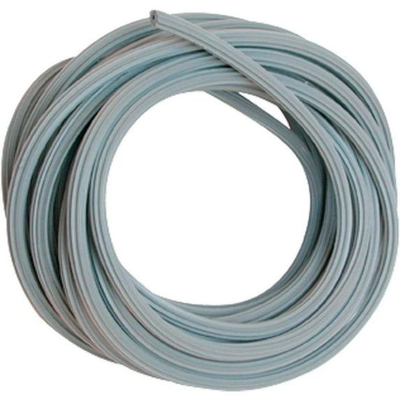 Slide-Co P-7644 Round Vinyl Screen Retainer Spline, 15/64" x 25', Gray