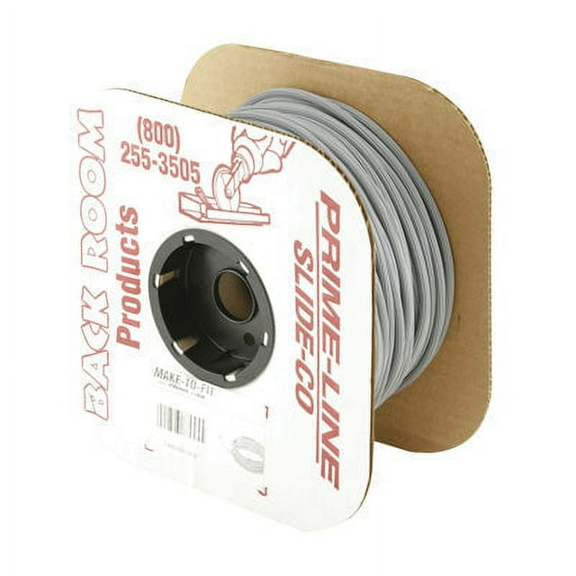 Slide-Co P-7947 Screen Retainer Spline, 3/16" x 500', Gray, Each