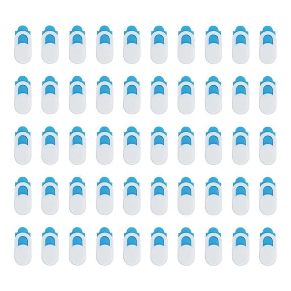 Slide Design Webcam Privacy Protective Shield Guard Cover For Computer Laptop Tablet Phone 0.7mm Thin ABS Plastic 50Pcs