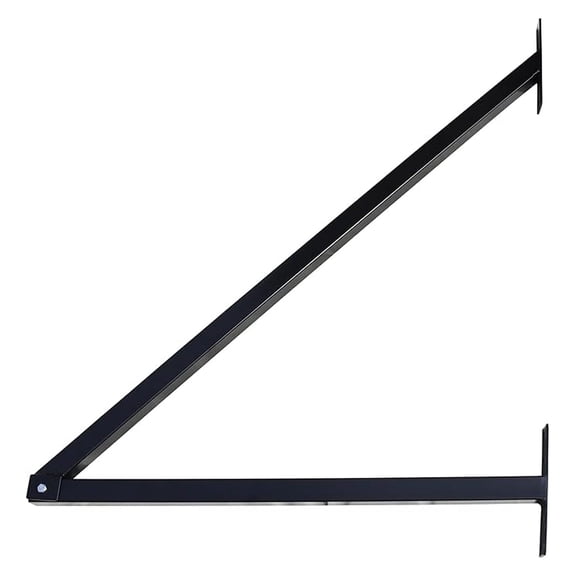Slide-Extension Sliding Gate Frame Bracket for Single Gates 43 x 36 Inches