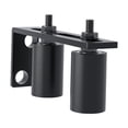 thumbnail image 1 of Slide Gate Roller Nylon Sturdy Support Assembly L Shaped Bracket for Home Yard Sliding Fence Door, 1 of 9