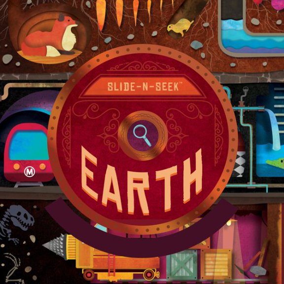 Slide-N-Seek Series: Slide-N-Seek: Earth (Hardcover)