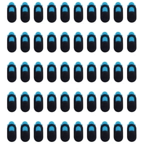 Slide-On Camera Covers 50 Pack, Laptop Tablet Smartphone Privacy Guard, ABS Webcam Protectors