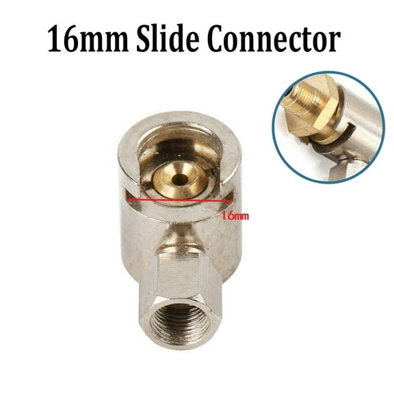 Slide On Hexagon Grease End Connector 16mm/22mm Butter Fittings Coupler 5A 220V