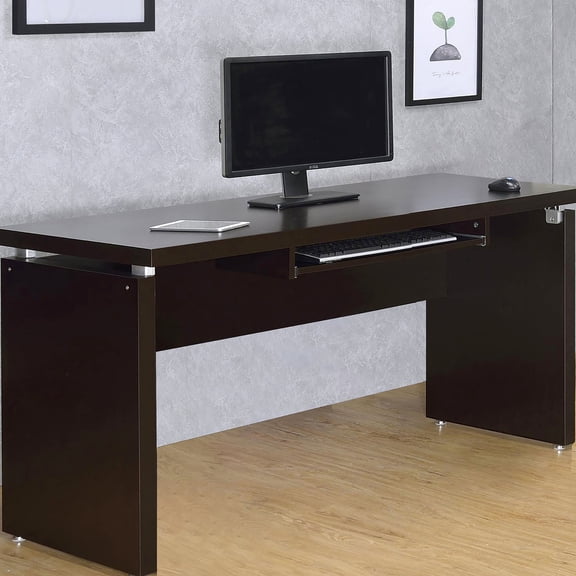 Slide - Out Keyboard Tray Feature - Great for Computer Work, Enhancing User Comfort