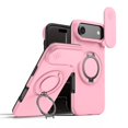 thumbnail image 1 of Slide Privacy Lens Phone Case for Apple iPhone Air, Built-in Magnetic Ring 360° Rotatable Metal Kickstand Hard PC Soft TPU Shockproof Protective Case, 1 of 8