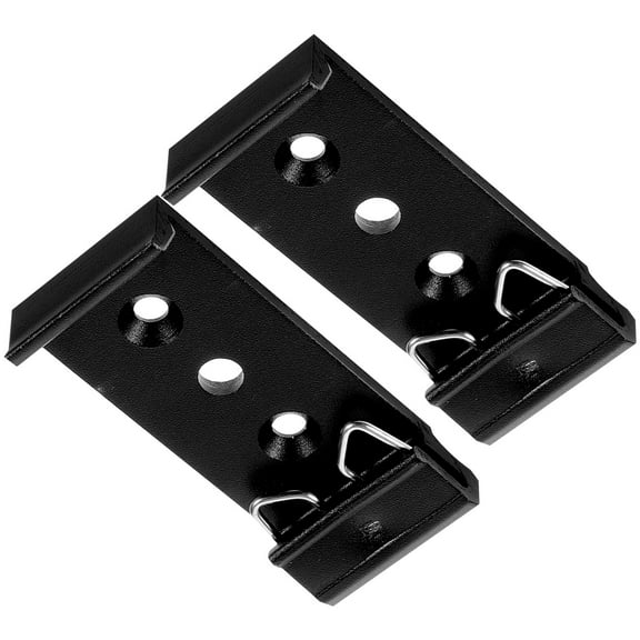 Slide Rail Buckle Drawer Runners Rails Guides Kitchen Brackets Rear Mount Metal Center Dresser Cabinet 2 Pcs