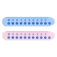 thumbnail image 1 of Slide Ruler for Mathematics Digital Decomposition Ruler Number Decomposition Ruler Math Training Number Matching Toy, 1 of 11