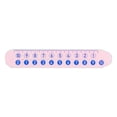 thumbnail image 1 of Slide Ruler for Mathematics Digital Decomposition Ruler Number Decomposition Ruler Math Training Number Matching Toy, 1 of 11