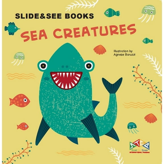 Slide & See Books: Sea Creatures (Hardcover)