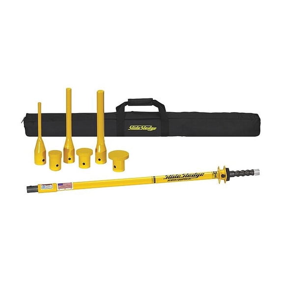 Slide Sledge Slide Hammer Sledge, 13 lb., 46", w/ 6 Tips 211205