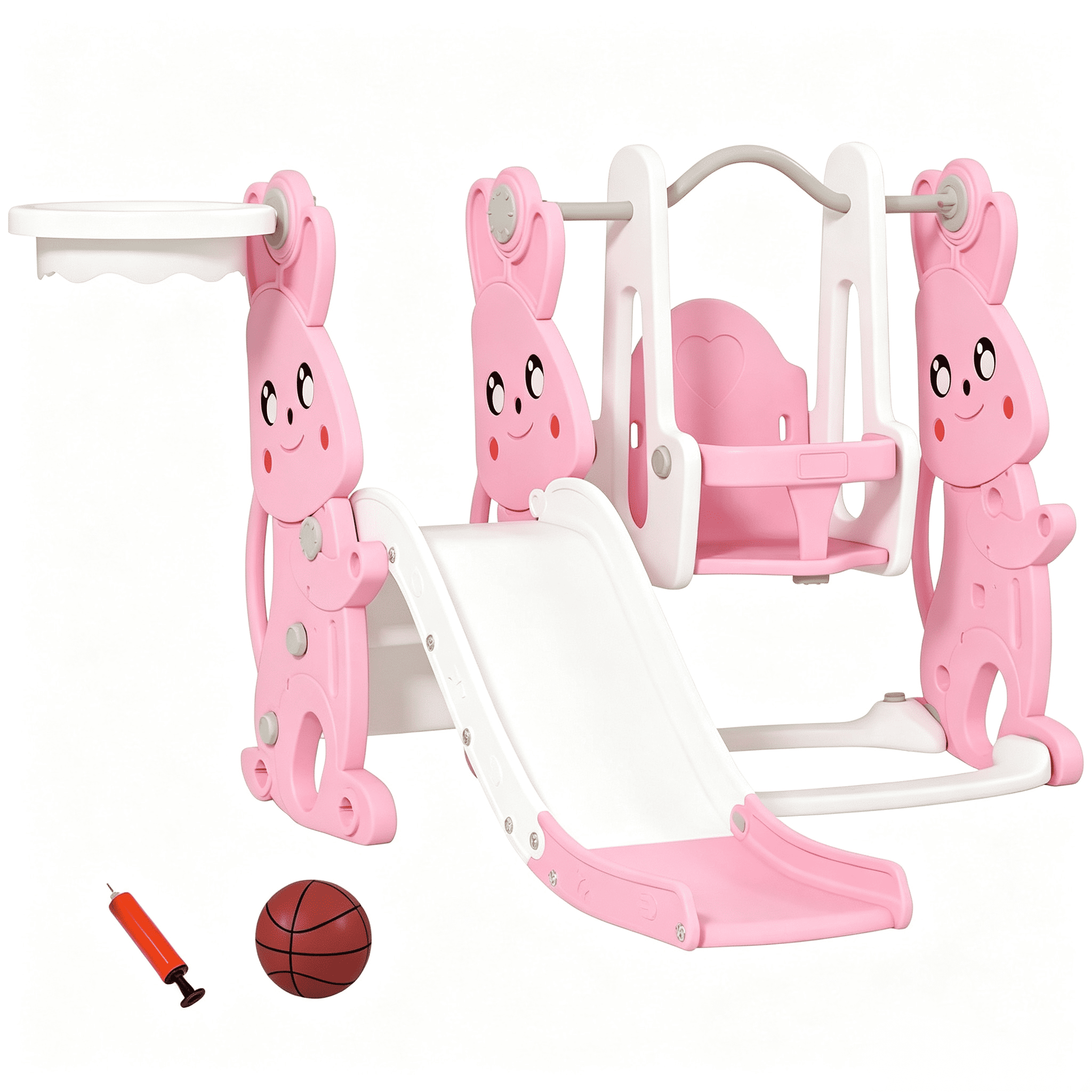 Slide and Swing Set