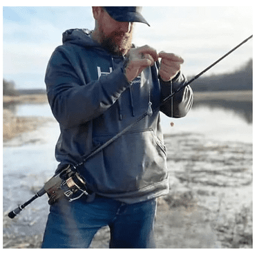 Kylebooker Fly Fishing Rod Holder – Adjustable Belt Mount For Wading, Waterproof