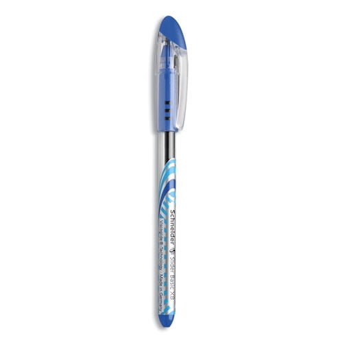 Slider Ballpoint Pen, Stick, Extra-Bold 1.4 Mm, Blue Ink, Blue/silver Barrel, 10/box | Bundle of 2 Boxes