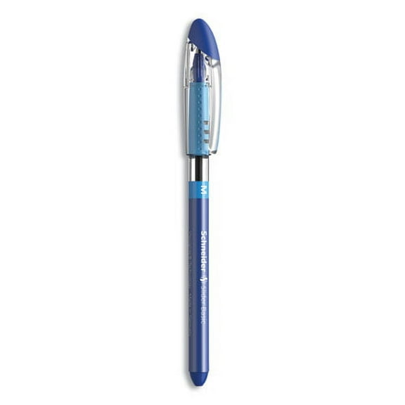 Slider Ballpoint Pen, Stick, Medium 0.8 Mm, Blue Ink, Blue/silver Barrel, 10/box | Bundle of 2 Boxes