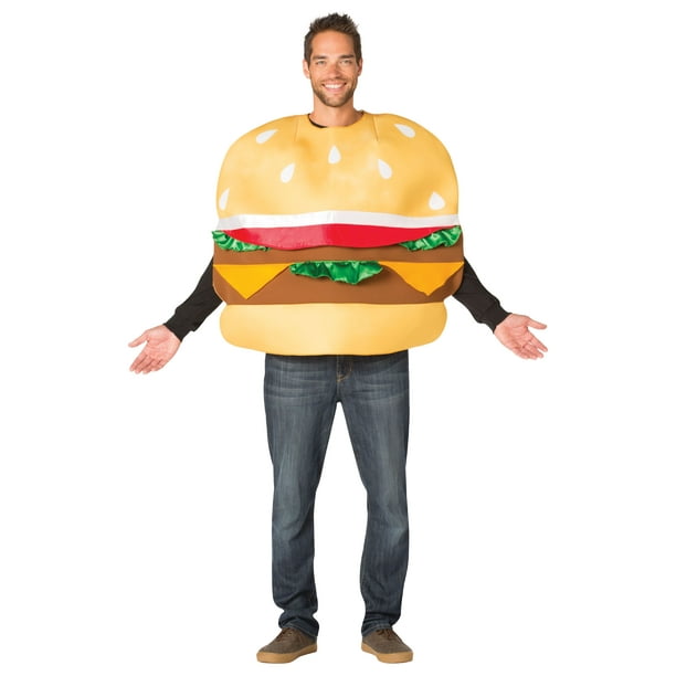 Slider Burger Mens Adult Halloween Costume One Size 40 46