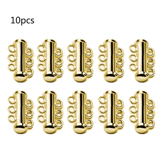 ✪ Slider Clasp Buckles Screw Connector Fastener for DIY Jewelry Making Necklaces Clasp Bracelet Clasps Closures