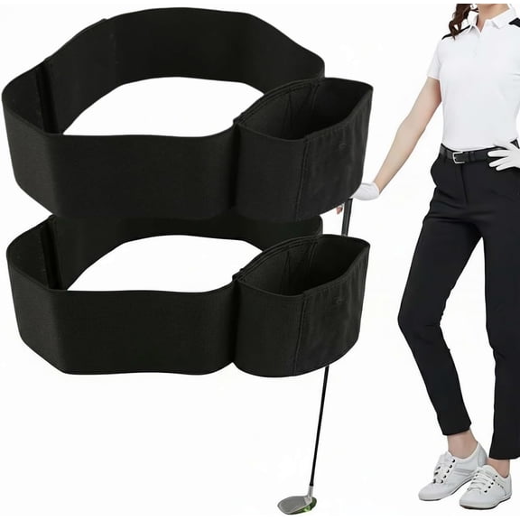Slider Golf Training Aid, Golf Swing Arm Connection Band For Swing Correcting Improve Swing Stability, Unisex