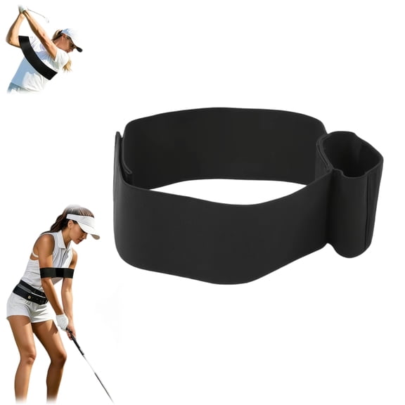 Slider Golf Training Aid Golf Swing Arm Connection Band Swing Correcting Arm Band for Swing Correcting Improve Swings Stability for Beginners Men & Women