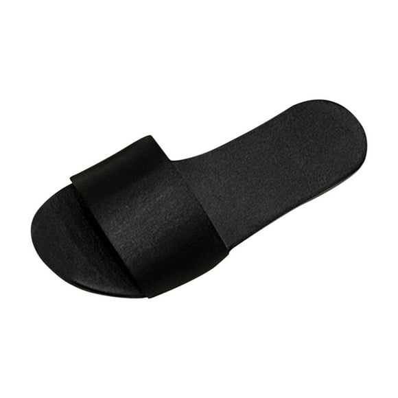 Slides for Women Dressy Flat Sandals Comfortable Slip On Slide Sandals Satin Summer Shoes