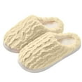 thumbnail image 1 of Slides for Women House Shoes for Women Slippers Winter Warm Shoes Indoor Outdoor Comfortable Soft Cozy Fuzzy Slides For, 1 of 5