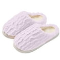 thumbnail image 1 of Slides for Women House Shoes for Women Slippers Winter Warm Shoes Indoor Outdoor Comfortable Soft Cozy Fuzzy Slides For, 1 of 5