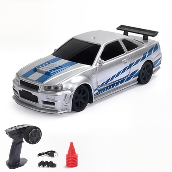 Slidestorm Rc Drift Car, Slidestorm Drift Car, Built-In Gyroscope with Full-Proportional Steering System, Highly Responsive Low-Drift Compact Design, Ideal for Indoor and Outdoor Play