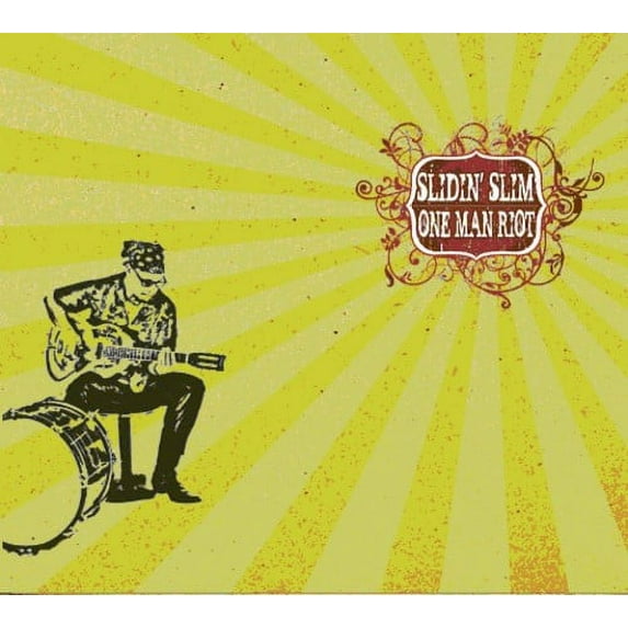 Slidin' Slim - One Man Riot - Heavy Metal - CD