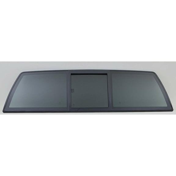 Manual Slider Back Window Back Glass Compatible with Chevrolet Silverado/GMC Sierra 1500 2500 3500 1999-2006 & 1500Classic 1500Classic 3500Classic 2007 Models
