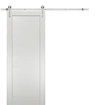 Sliding Barn Door 32 x 80 with Stainless Steel 6.6ft Hardware