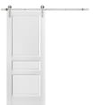 thumbnail image 1 of Sliding Barn Door 32 x 80 with Stainless Steel 6.6ft Hardware, 1 of 6