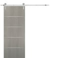 thumbnail image 1 of Sliding Barn Door 36 x 80 with Stainless Steel 6.6ft Hardware, 1 of 6