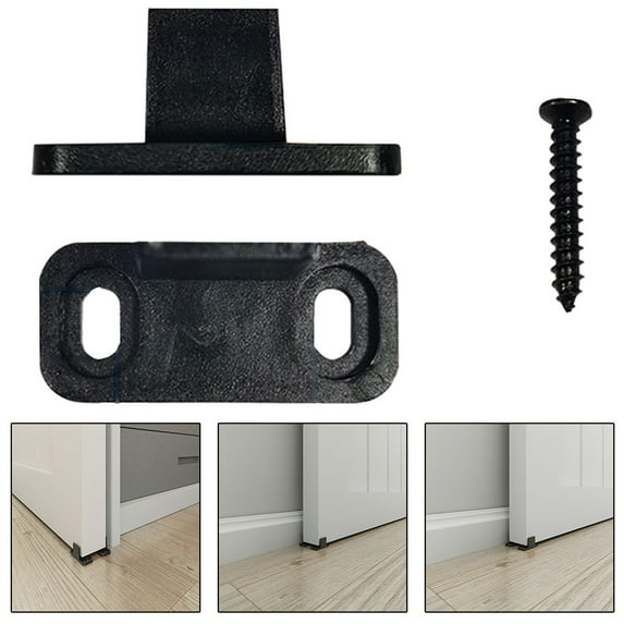 Sliding Barn Door Floor Guide Floor Mount for Bypass/Pocket Doors