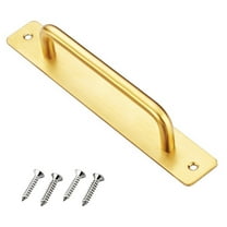Sliding Barn Door Handle Furniture Handle Cabinet Window Drawer Pull Stainless Steel Balcony Gate Push Door Handle Hardware
