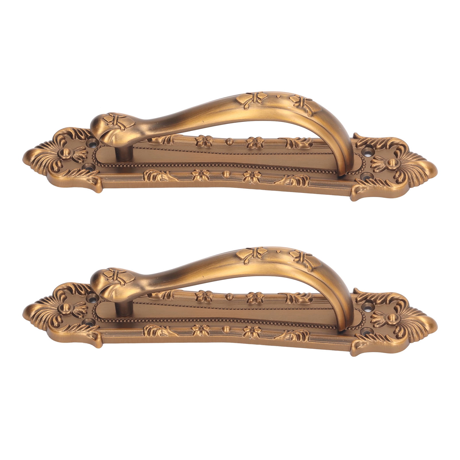 Sliding Barn Door Handles and Pulls Set Aluminum Alloy Bronze Pull