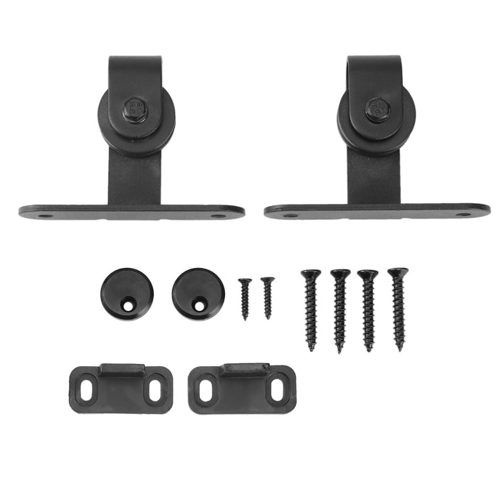 Sliding Barn Door Hardware Kits Top Mounted Hanging Rail Hanger Steel