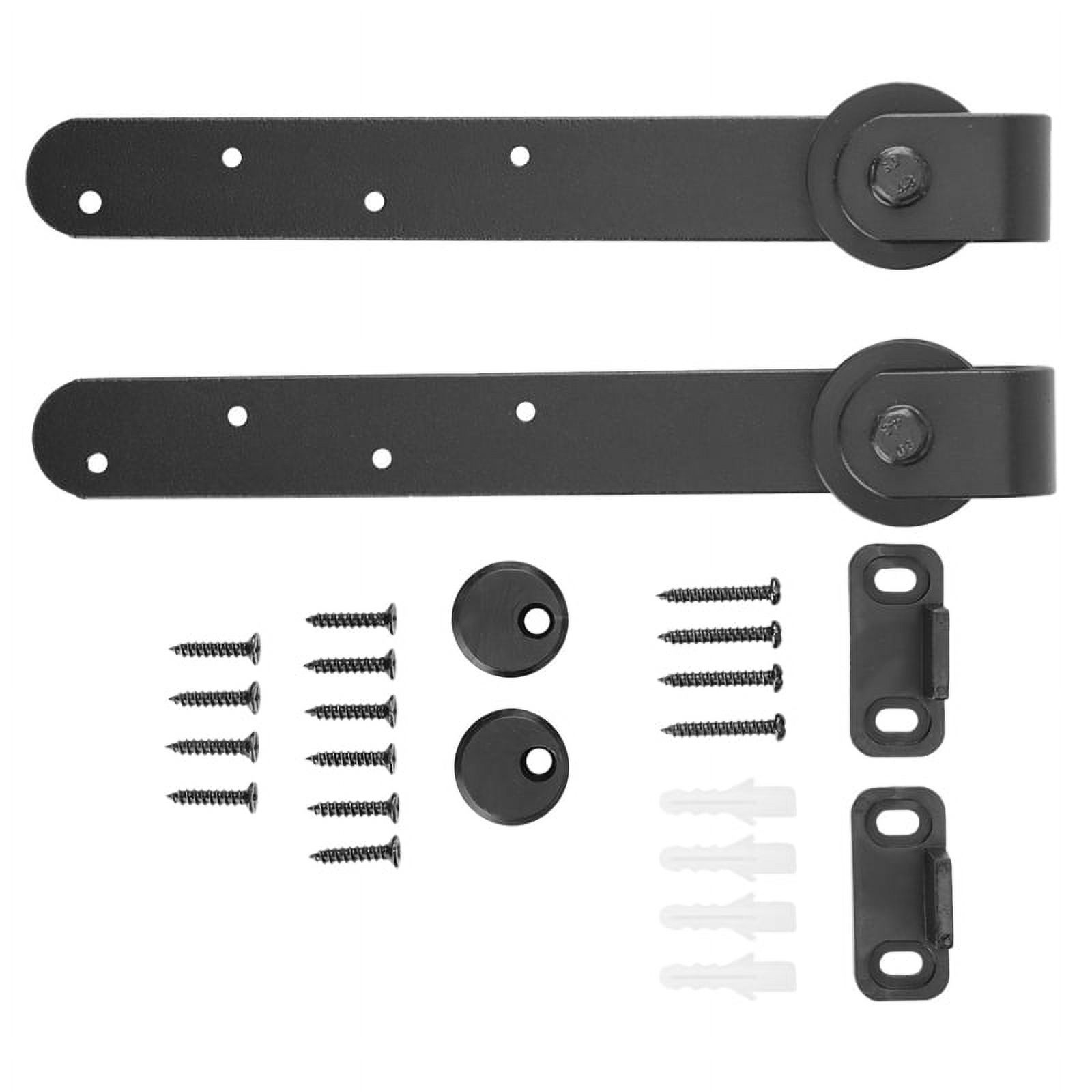 Sliding Barn Door Hardware Kits Top Mounted Hanging Rail Hanger Steel Closet Door Roller Rail