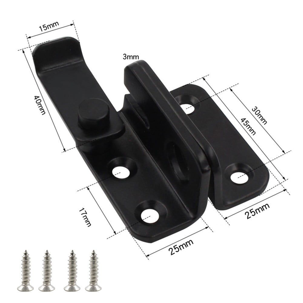 Sliding Barn Door Latch For Locking Sliding Right Angle Door Lock Gate