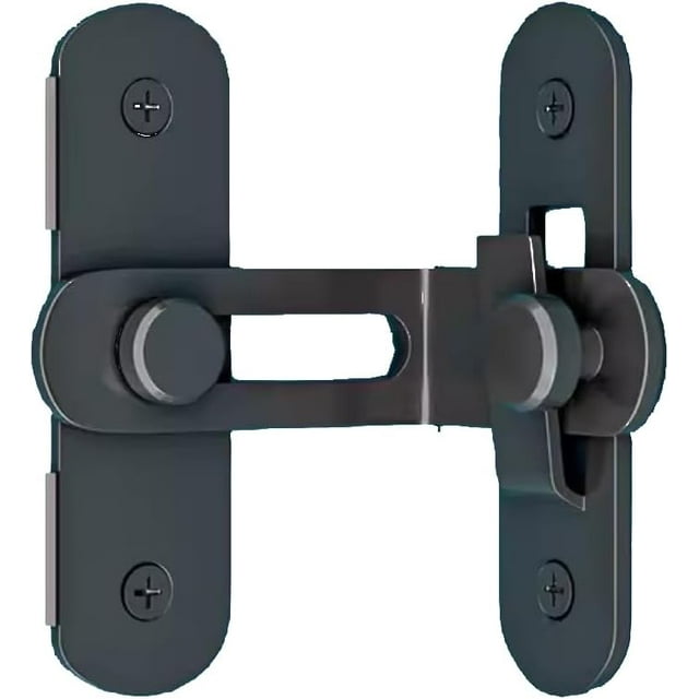 Sliding Barn Door Lock, 304 Stainless Steel Gate Latch for Outdoor