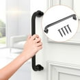 Sliding Barn Door Pull Flush Handle Gate Hardware Set Matte Black