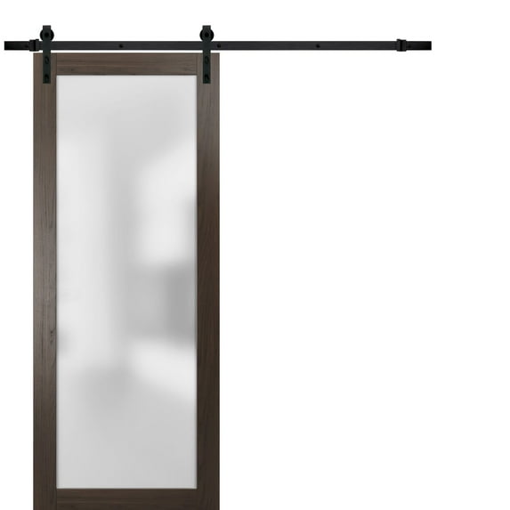 Sliding Barn Glass Door 30 x 80