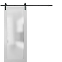Sliding Barn Glass Door 36 x 80