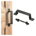 Sliding Barn Pull Door Handle Heavy Duty Garden Gate Garage With Latch
