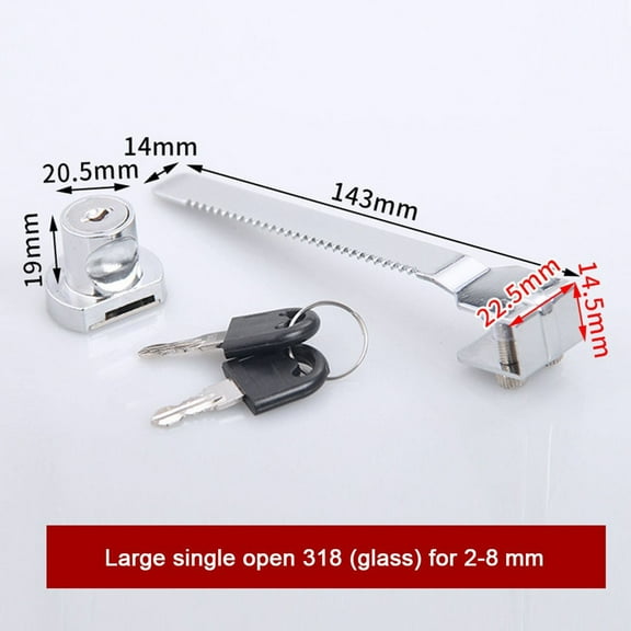 Sliding Cabinet Glass Cabinet Lock Glass Door Lock Cabinet Display With Key