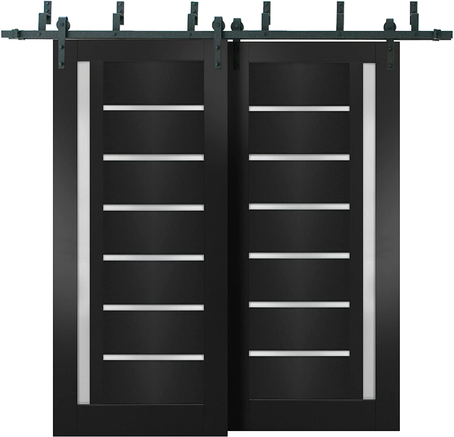 Black Sliding Barn Door