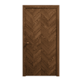 thumbnail image 1 of Sliding Closet Bi-fold Doors 36 x 80 inches | Ego 5005 Cognac Oak | Sturdy Tracks Moldings Trims Hardware Set | Wood Solid Bedroom Wardrobe Doors, 1 of 4