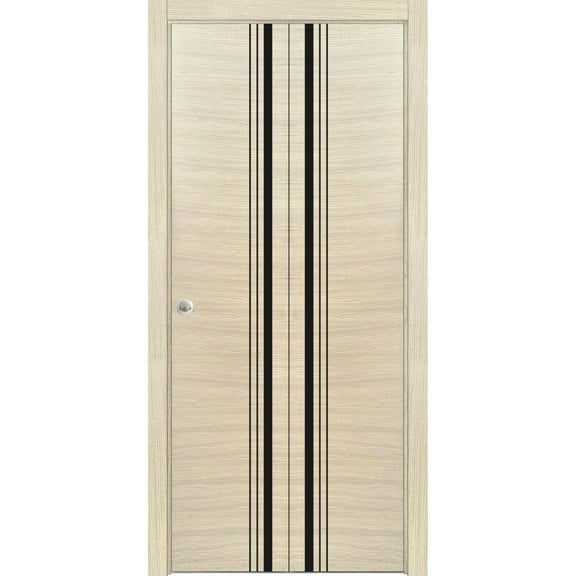 Sliding Closet Bi-fold Doors | Planum 0011 Natural Veneer